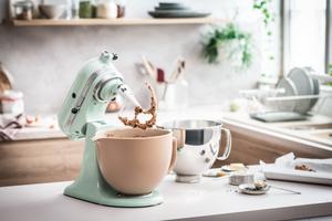 KitchenAid robotgép pisztácia színben